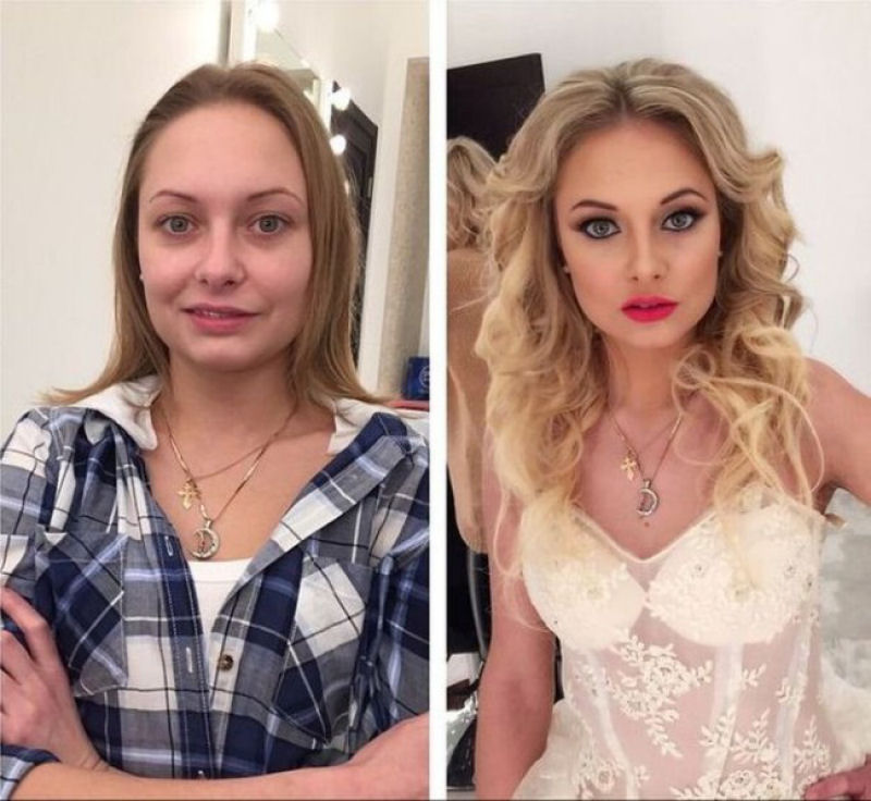 Antes e depois de milagres da maquiagem 3 17
