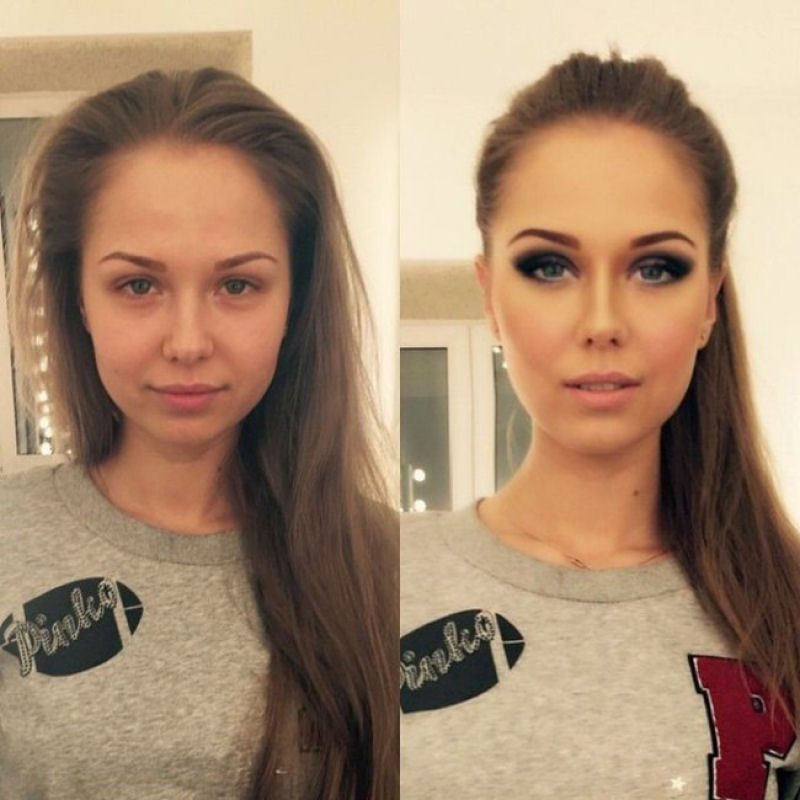 Antes e depois de milagres da maquiagem 3 20