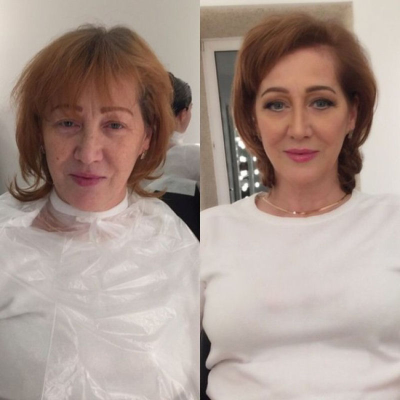 Antes e depois de milagres da maquiagem 3 24