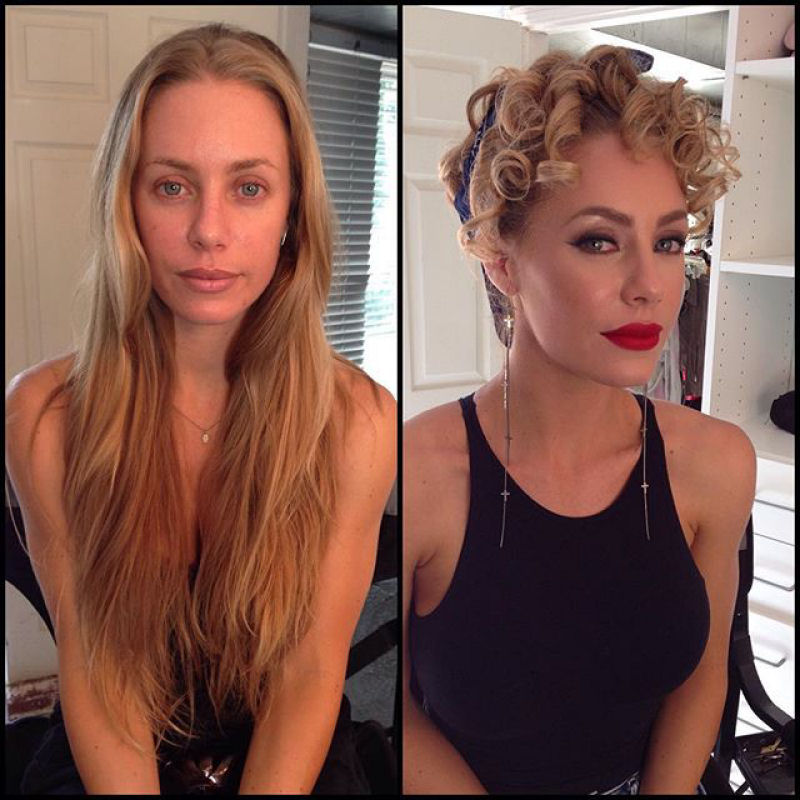 Antes e depois de milagres da maquiagem 4 03