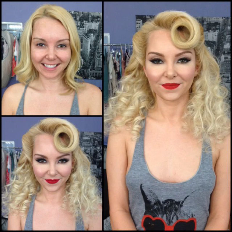 Antes e depois de milagres da maquiagem 4 04