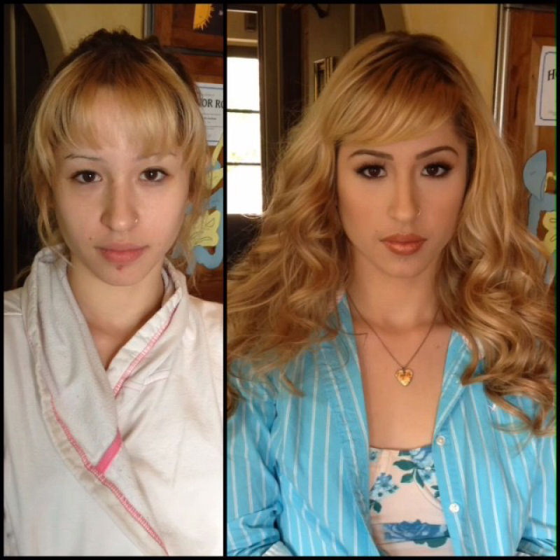 Antes e depois de milagres da maquiagem 4 08