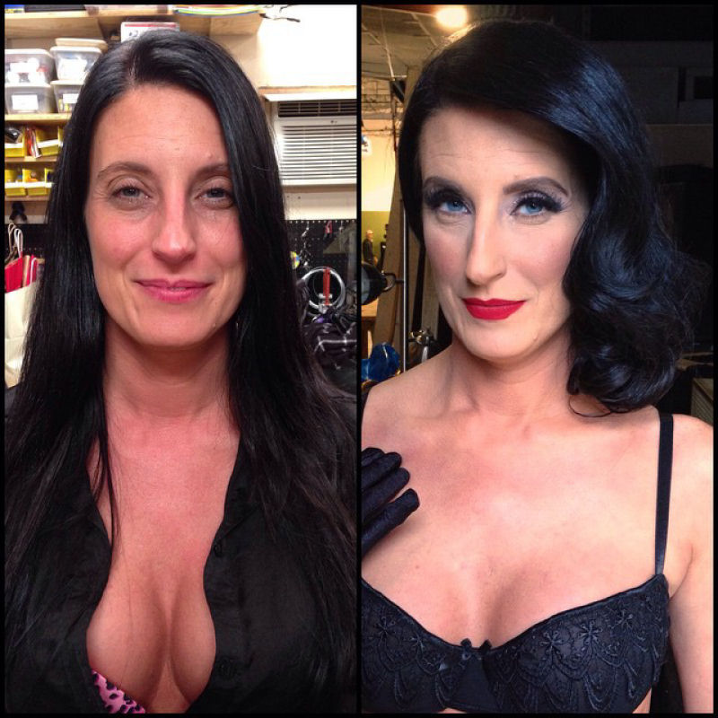 Antes e depois de milagres da maquiagem 4 14
