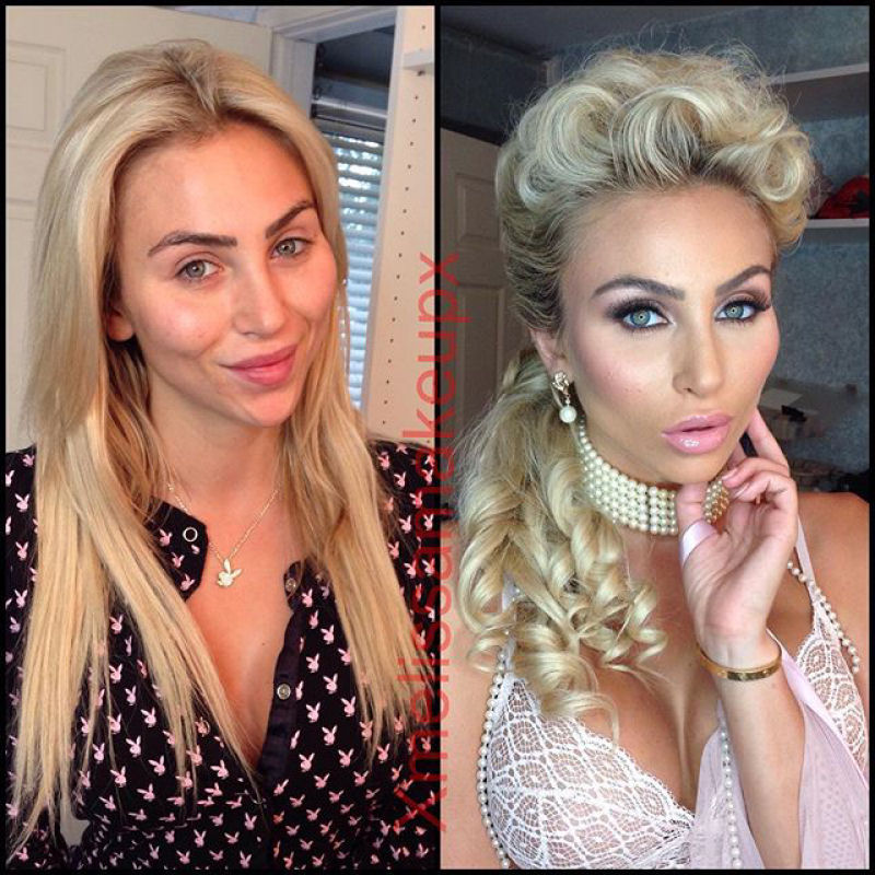Antes e depois de milagres da maquiagem 4 29