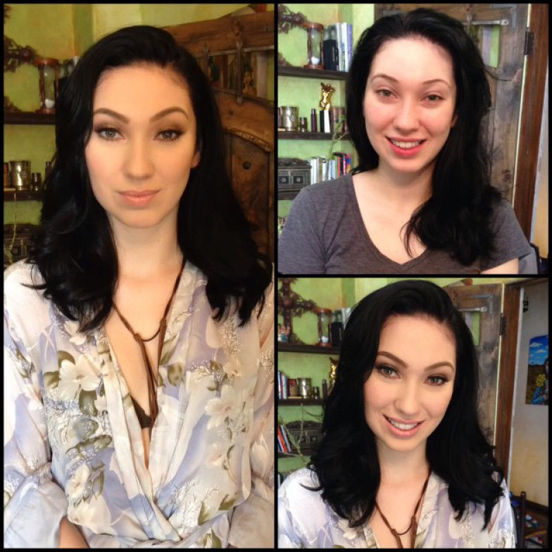 Antes e depois de milagres da maquiagem 4 36