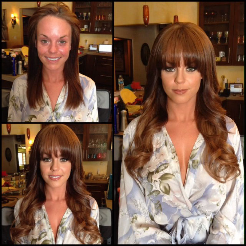 Antes e depois de milagres da maquiagem 4 46