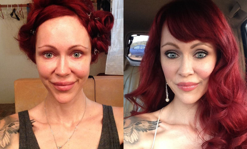 Antes e depois de milagres da maquiagem 4 60