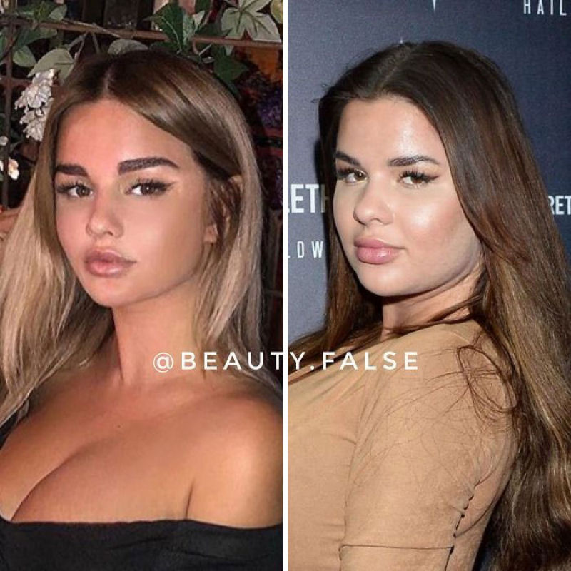 Há uma conta no Instagram expondo influencers de beleza falsas 13
