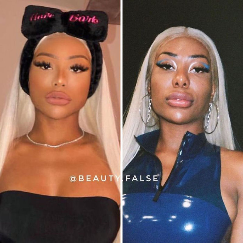 Há uma conta no Instagram expondo influencers de beleza falsas 17