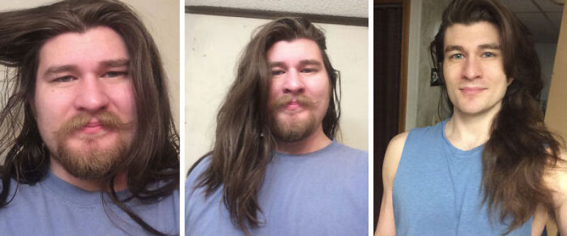 Estes caras desafiaram o estereótipo de homens com cabelo longo 03