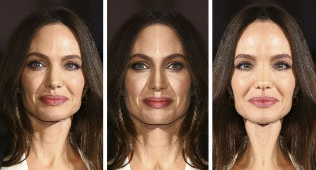 Como seriam 15 celebridades se seus rostos fossem completamente simétricos 10