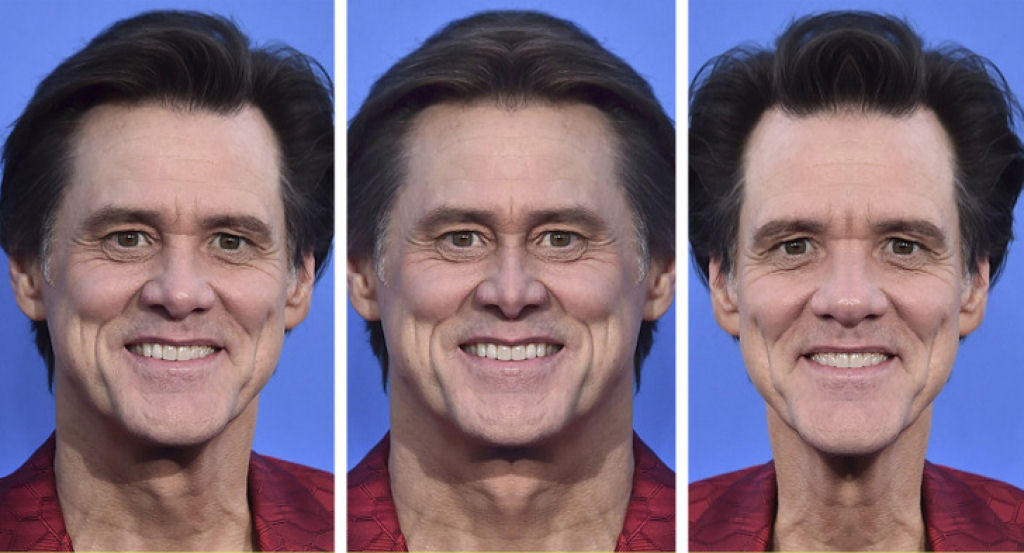 Como seriam 15 celebridades se seus rostos fossem completamente simétricos 15