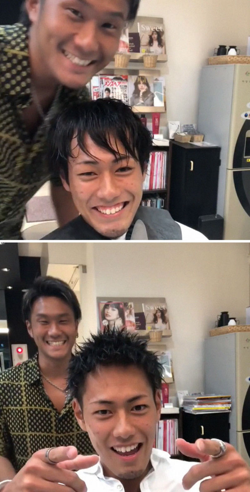 Barbeiro japons mostra a transformao proporcionada por um bom corte de cabelo 08