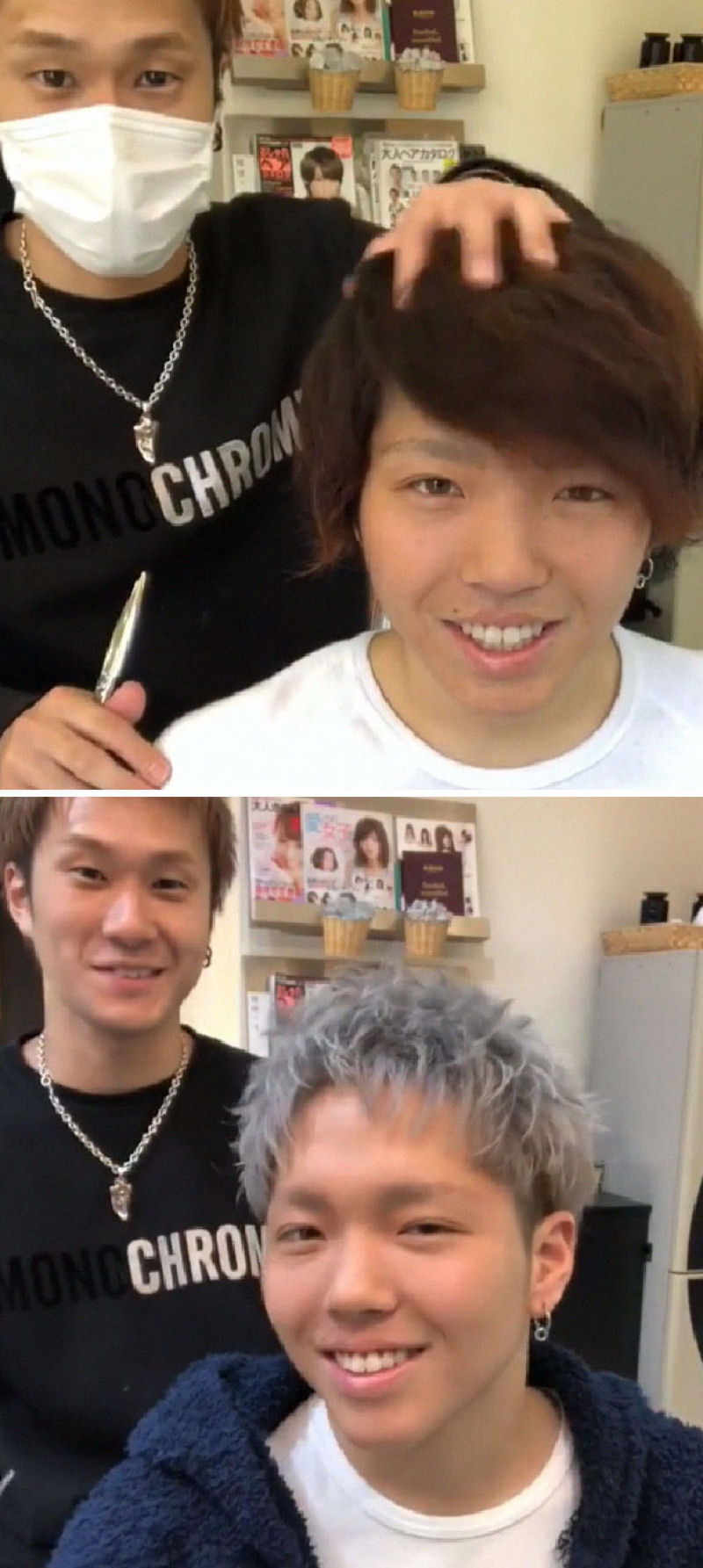 Barbeiro japons mostra a transformao proporcionada por um bom corte de cabelo 26