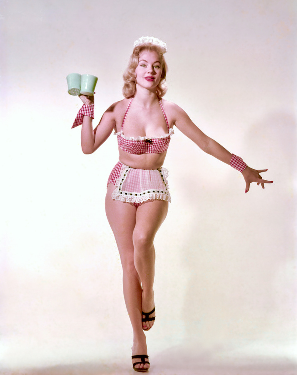 A vida dupla de uma modelo glamorosa e Miss Dinamarca dos anos 1950