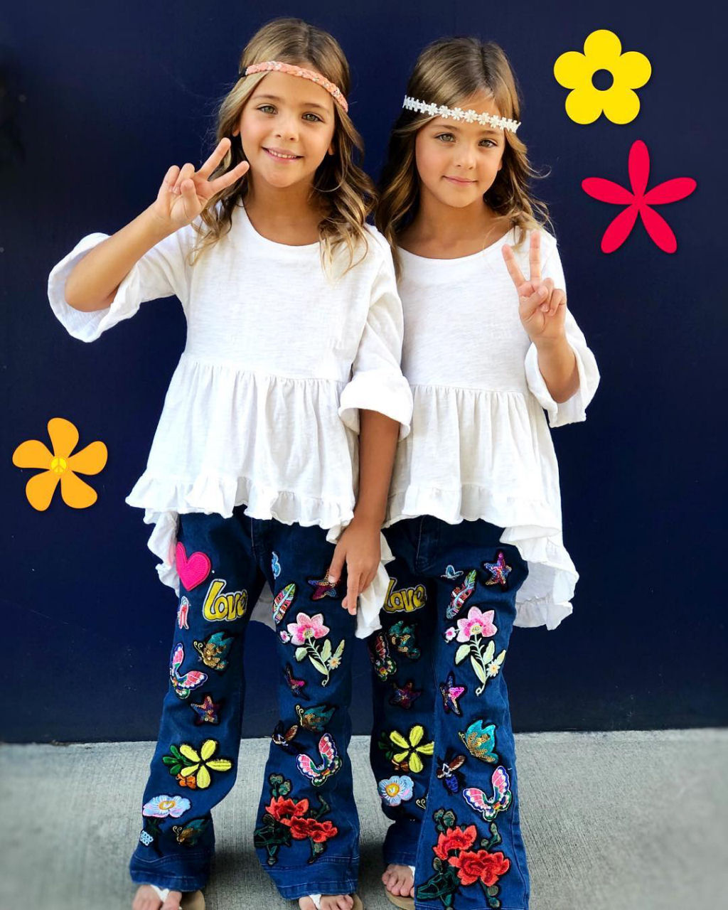 Conheça as irmãs consideradas as «gêmeas mais belas do mundo» 12