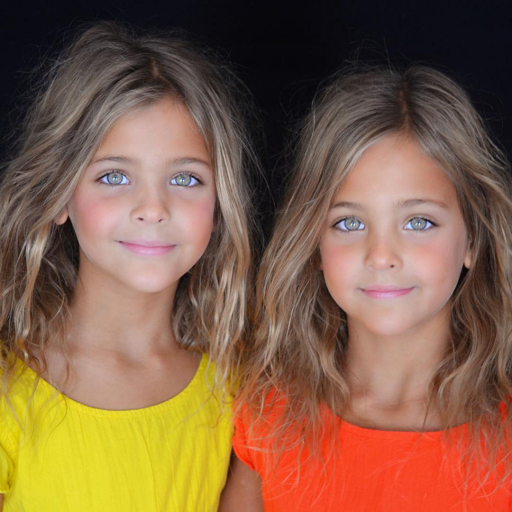Conheça as irmãs consideradas as «gêmeas mais belas do mundo» 17