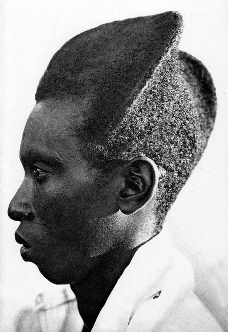 Fotos de quase 100 anos mostram o amasunzu, um penteado único dos ruandeses 09