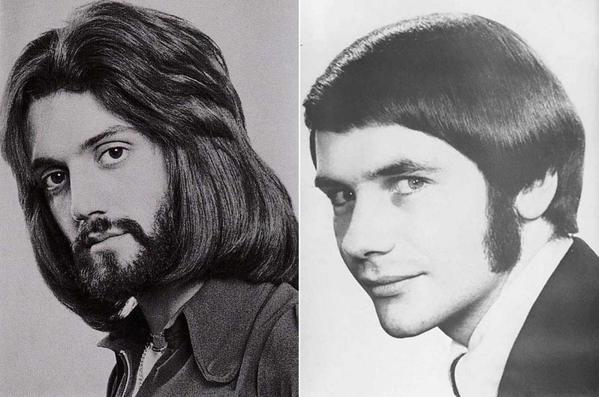 Os volumosos penteados e cortes masculinos das décadas de 60 e 70 01