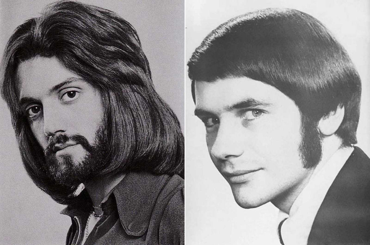 cabelo masculino anos 70