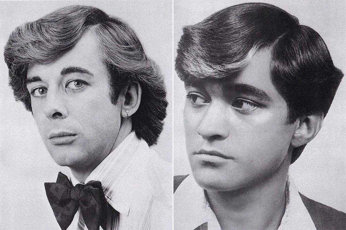 Os volumosos penteados e cortes masculinos das décadas de 60 e 70 02