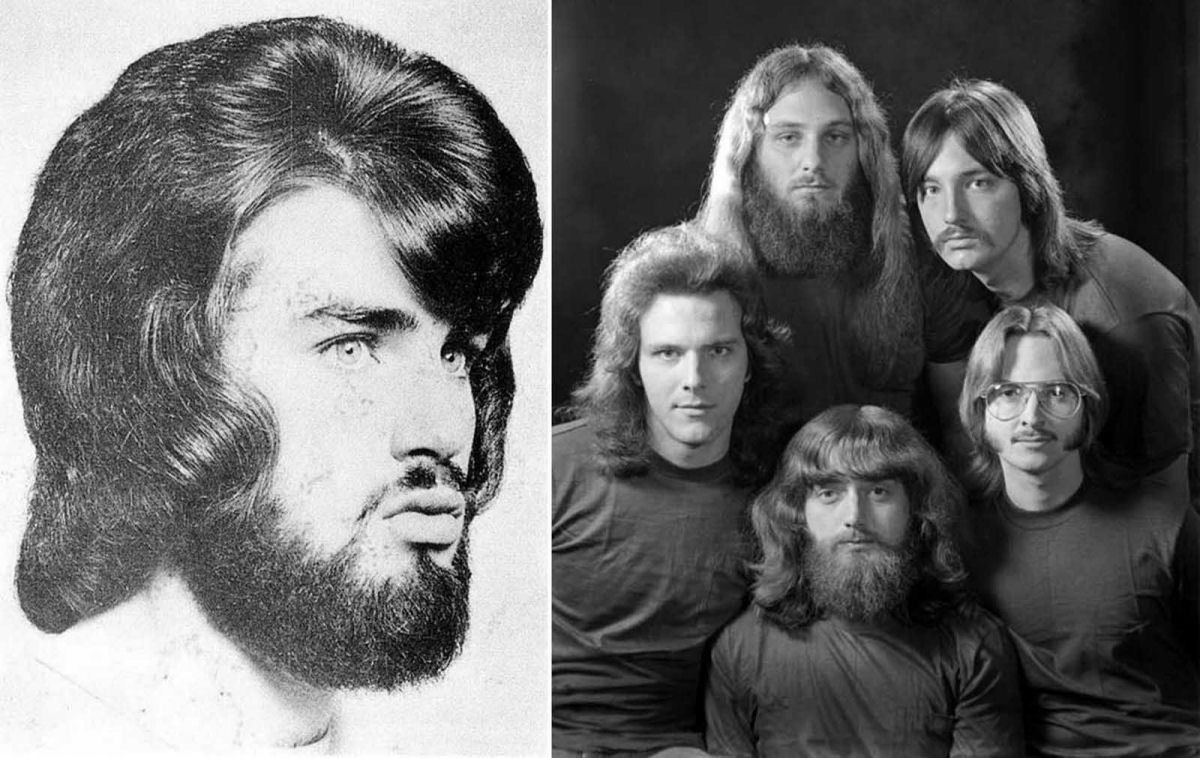 Os volumosos penteados e cortes masculinos das décadas de 60 e 70 04
