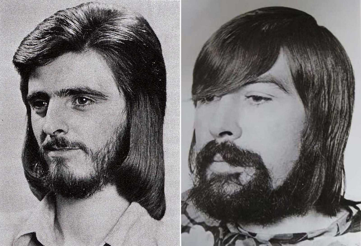 Os volumosos penteados e cortes masculinos das décadas de 60 e 70 08