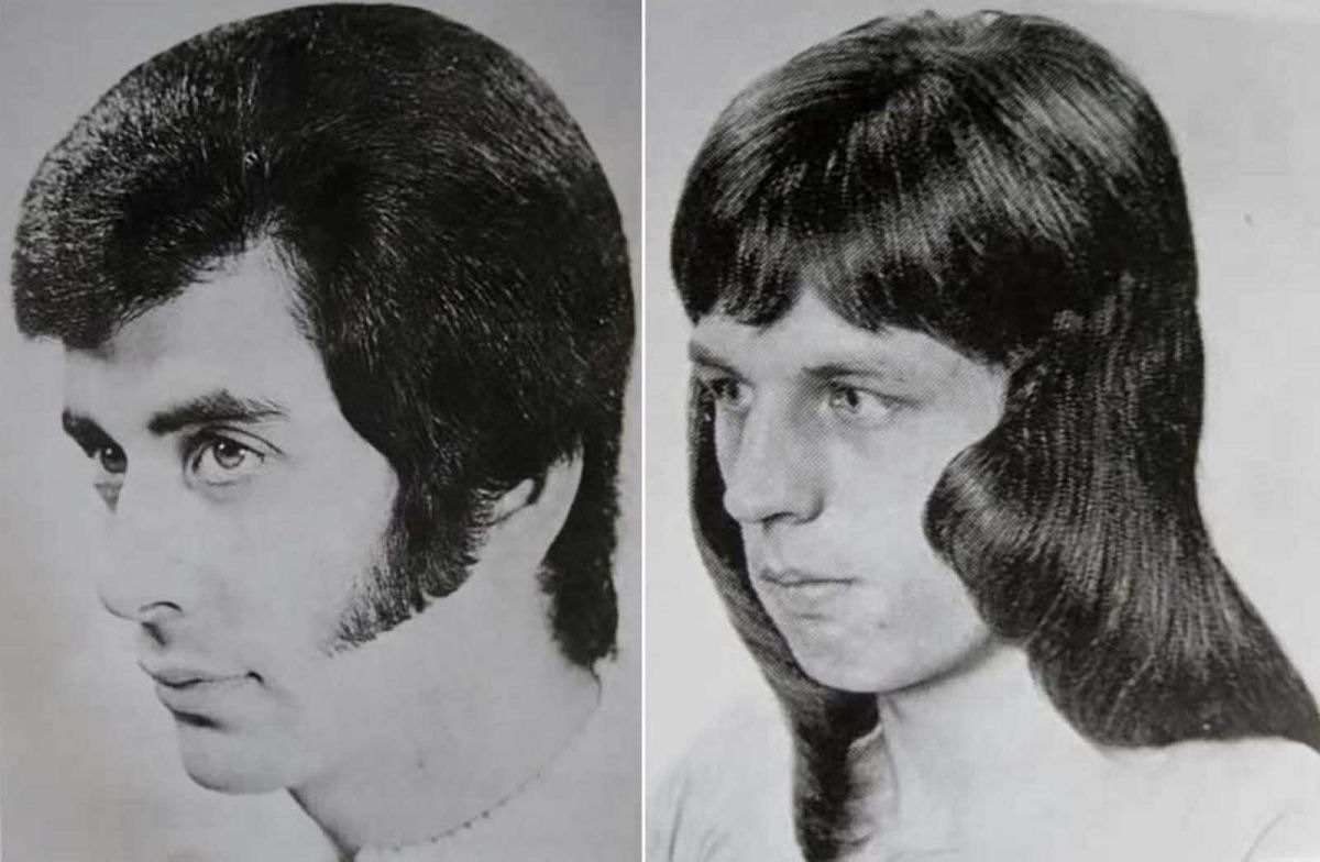 Os volumosos penteados e cortes masculinos das décadas de 60 e 70 10