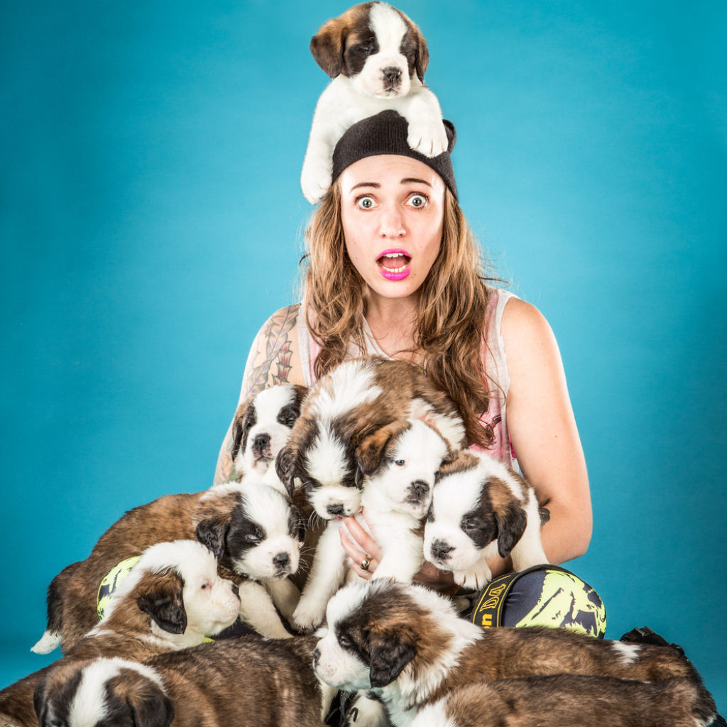 Shake Puppies - As fotografias em alta velocidade de cezinhos se sacudindo 15