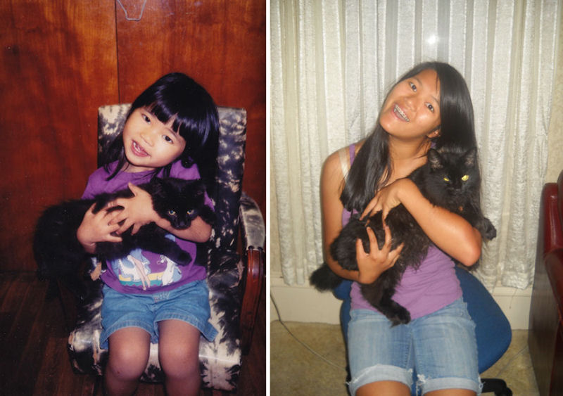 36 fotos do antes e depois de gatos crescendo 21