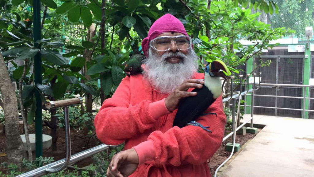 Senhor dos Pssaros - Indiano dedica sua vida para salvar pssaros ameaados e abandonados