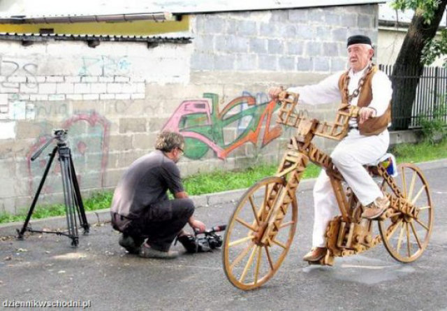 Polons cria bicicletas de madeira totalmente funcionais 04