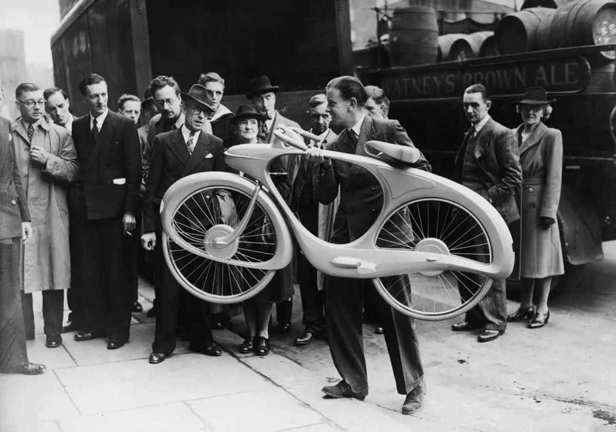 Spacelander pretendia ser a bicicleta do futuro entre os anos 40 e 60