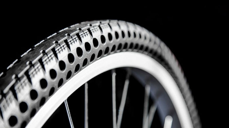Inventam um pneu para bicicletas que não fura porque não usa ar 03