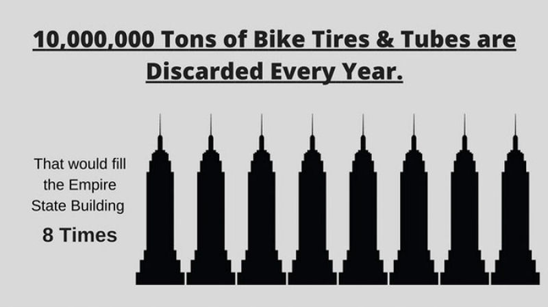 Inventam um pneu para bicicletas que não fura porque não usa ar 10