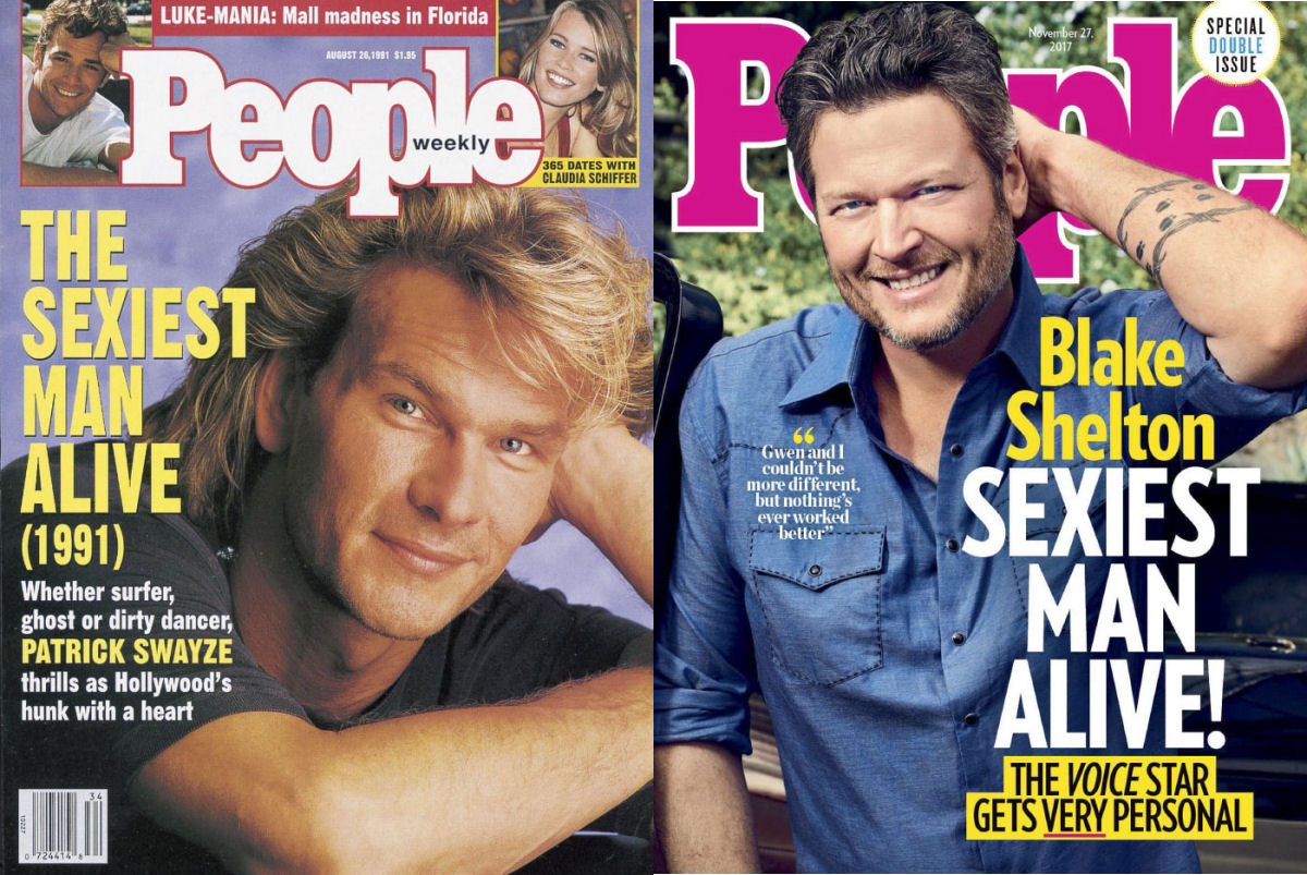 Capas da revista People mostram os homens mais sexy entre 1990 e 2017 01