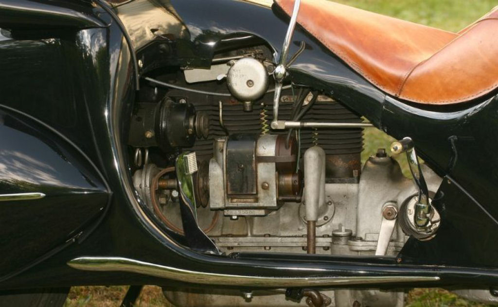 Esta moto de 1930 é charmosa inclusive para os dias atuais