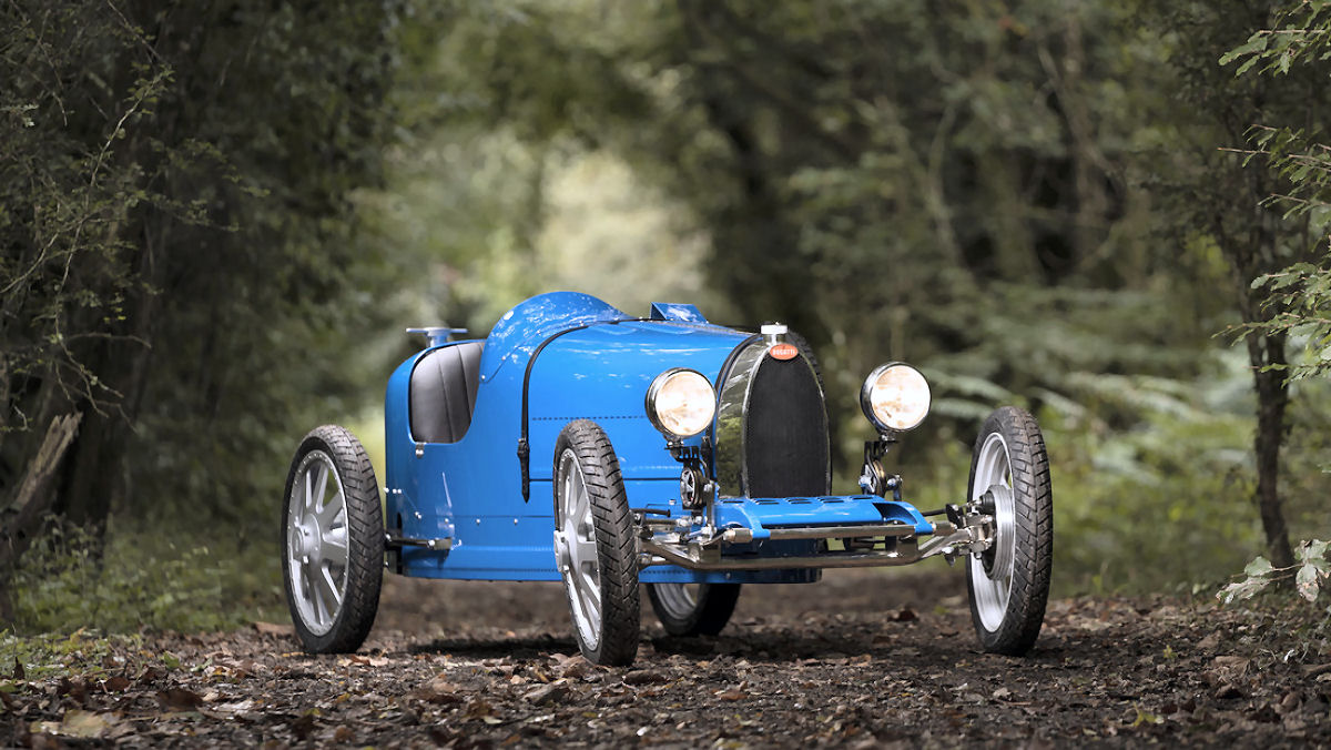 O primeiro Bugatti elétrico em décadas é, literalmente, um brinquedo, caro por suposto