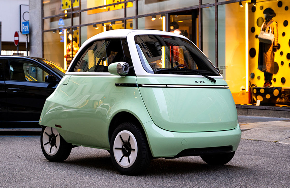 O Microlino  uma Romi Isetta futurista eltrica