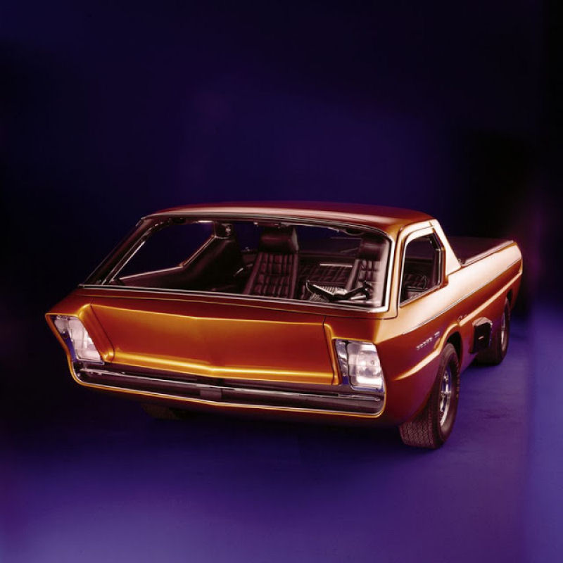 A picape Dodge Deora de 1965 acabou mais famosa como miniatura do que na vida real 02