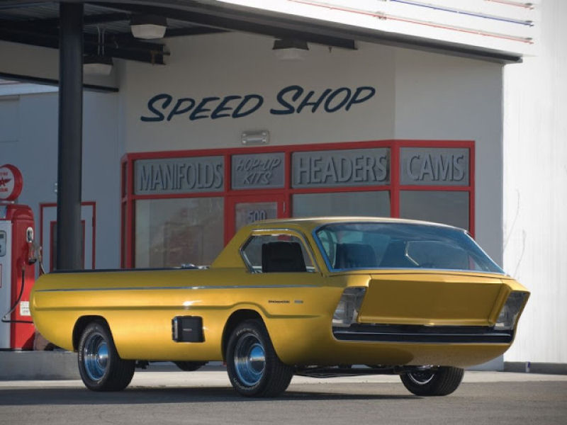 A picape Dodge Deora de 1965 acabou mais famosa como miniatura do que na vida real 05