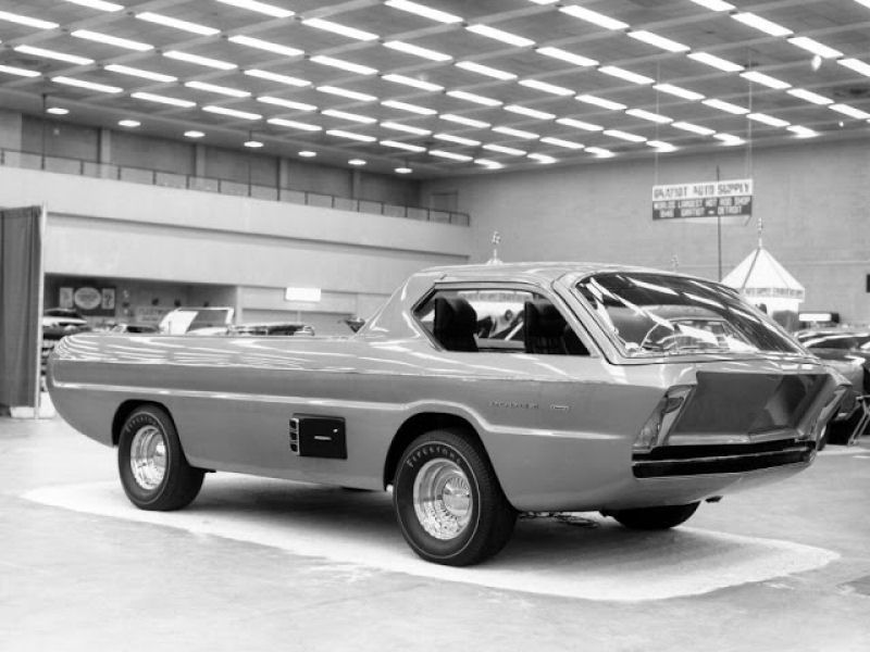 A picape Dodge Deora de 1965 acabou mais famosa como miniatura do que na vida real 13
