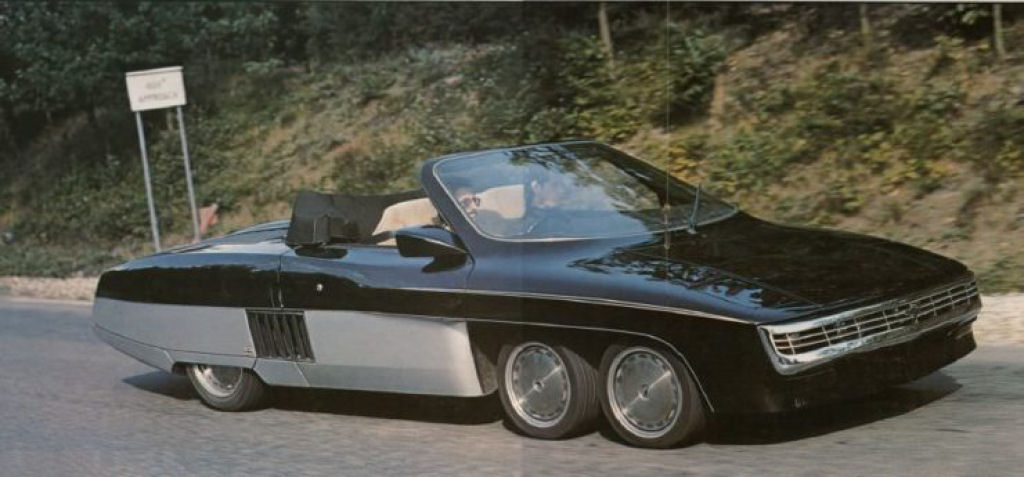 Panther 6, um carro esportivo maluco de 6 rodas de 1977 04
