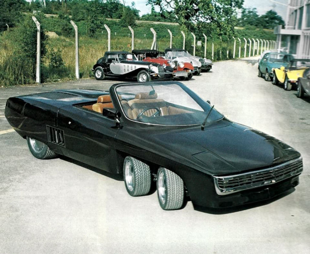 Panther 6, um carro esportivo maluco de 6 rodas de 1977 06