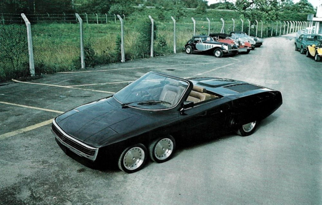 Panther 6, um carro esportivo maluco de 6 rodas de 1977 09