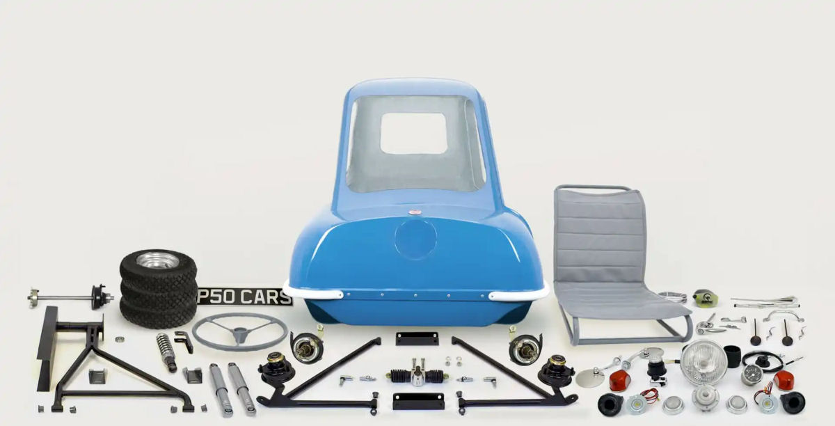 Como um LEGO, o menor carro do mundo vem com um kit de instrues para constru-lo