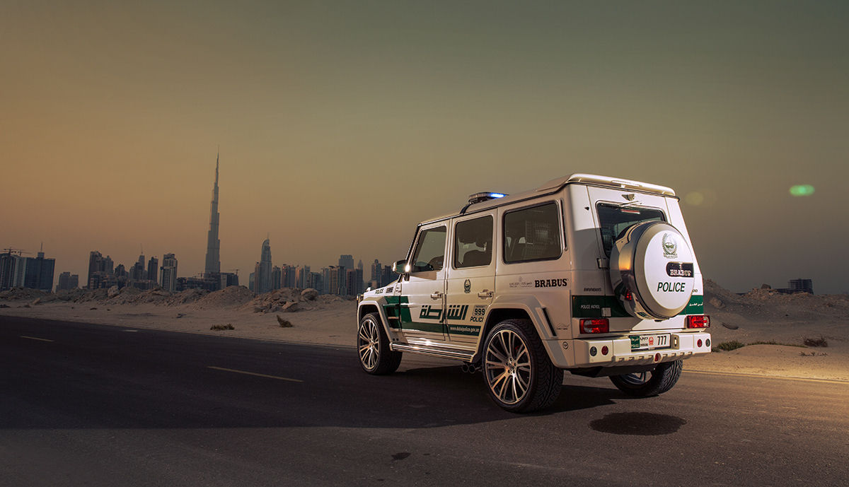 Dubai tem a mais rpida e cara frota de viaturas policias do mundo 09