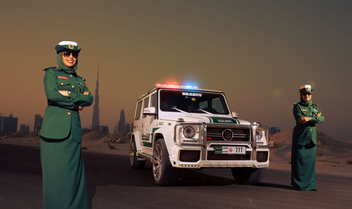 Dubai tem a mais rpida e cara frota de viaturas policias do mundo 12