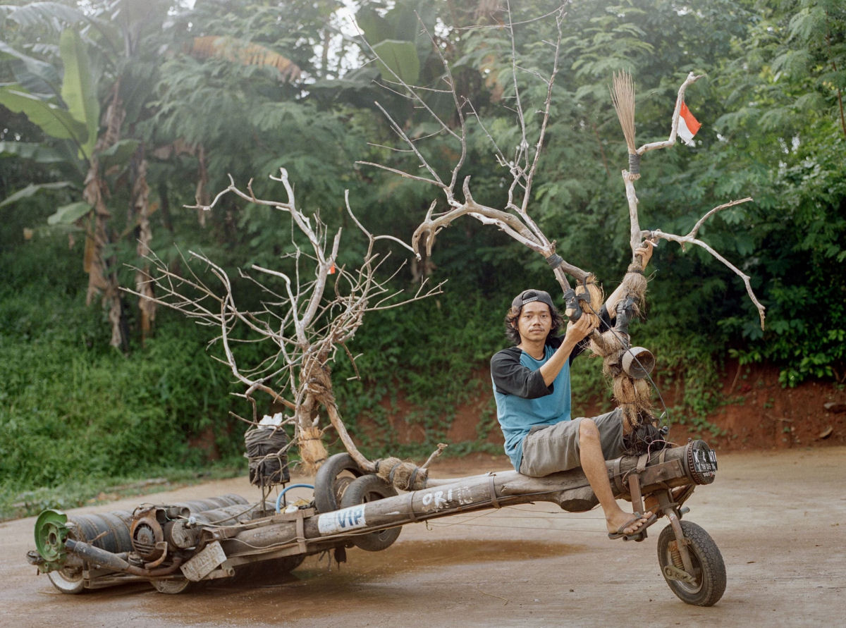 As criaes selvagens e personalizadas dos 'motoqueiros rebeldes' da Indonsia