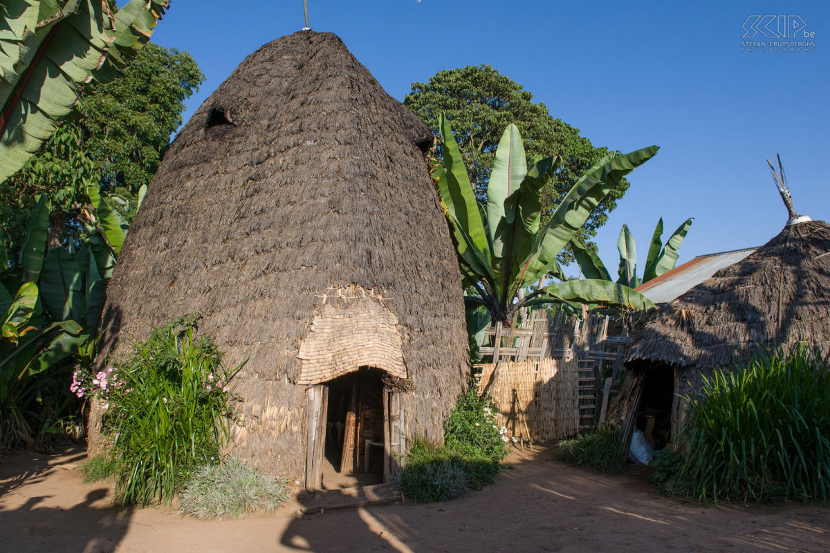 As cabanas de bambu trançado do povo Dorze, na Etiópia